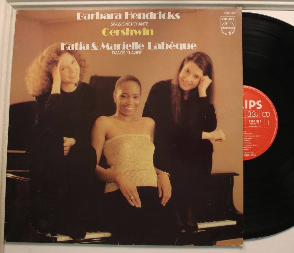 Barbara Hendricks, Katia & Marielle Labeque Lp Sings Gershwin On Philips - Vg++