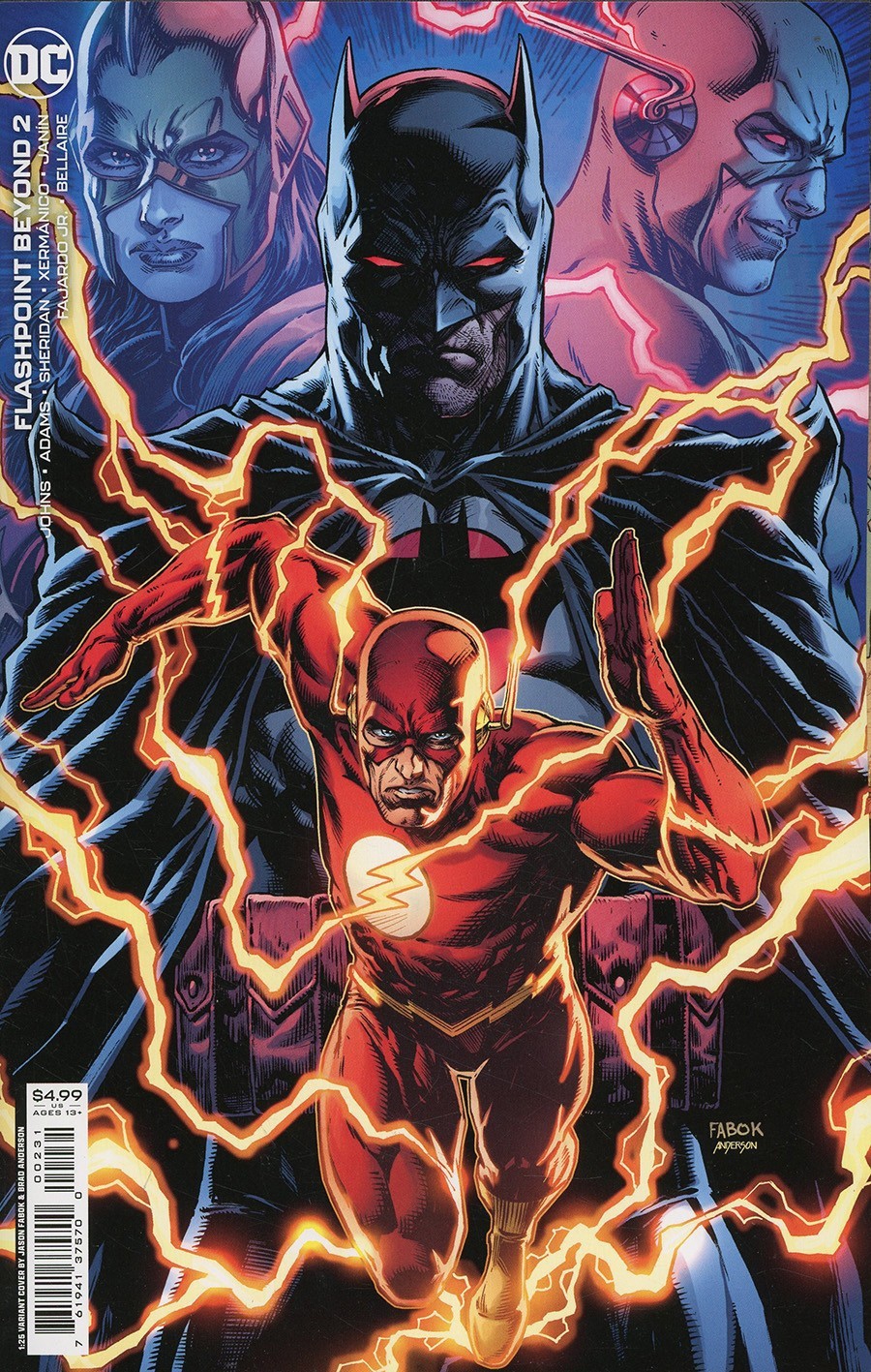 FLASHPOINT BEYOND #2 CVR C 1: 1:25 FABOK VARIANT DC COMICS