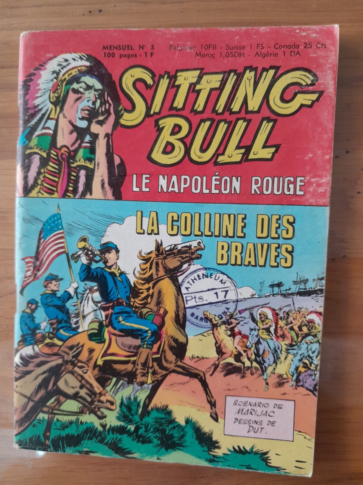 SITTING BULL    N°05    M.C.L    1970    TBE