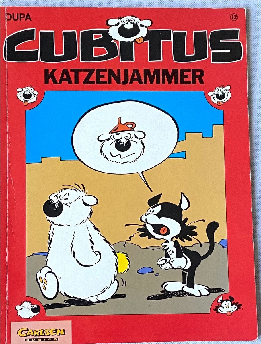 Cubitus 12, Cat Jammer, Carlsen Comics, buone condizioni