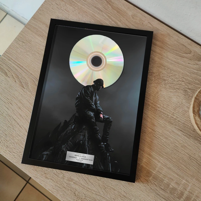Cadre disque d'or - Werenoi