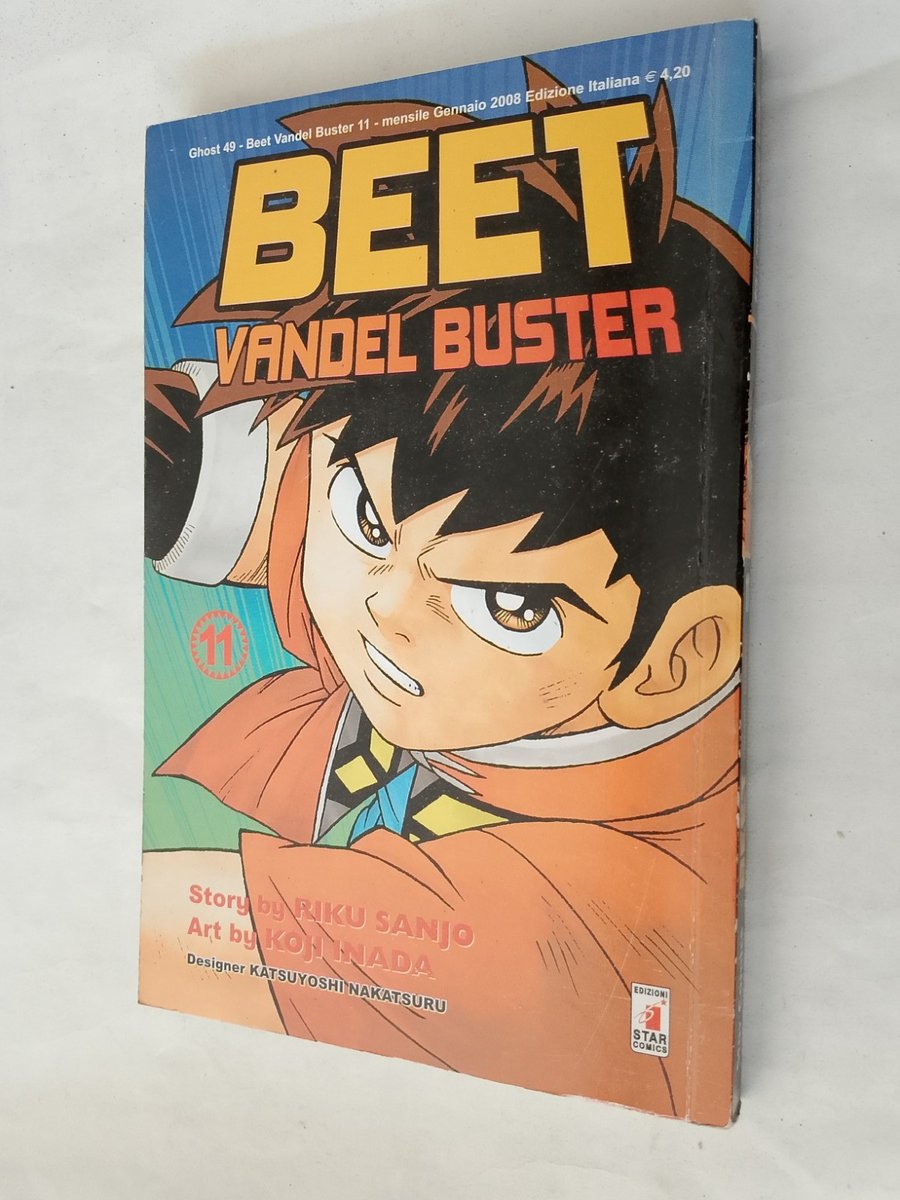 BEET VANDEL BUSTER 11 di RIKU SANJO/KOJI INADA STAR COMICS 2008