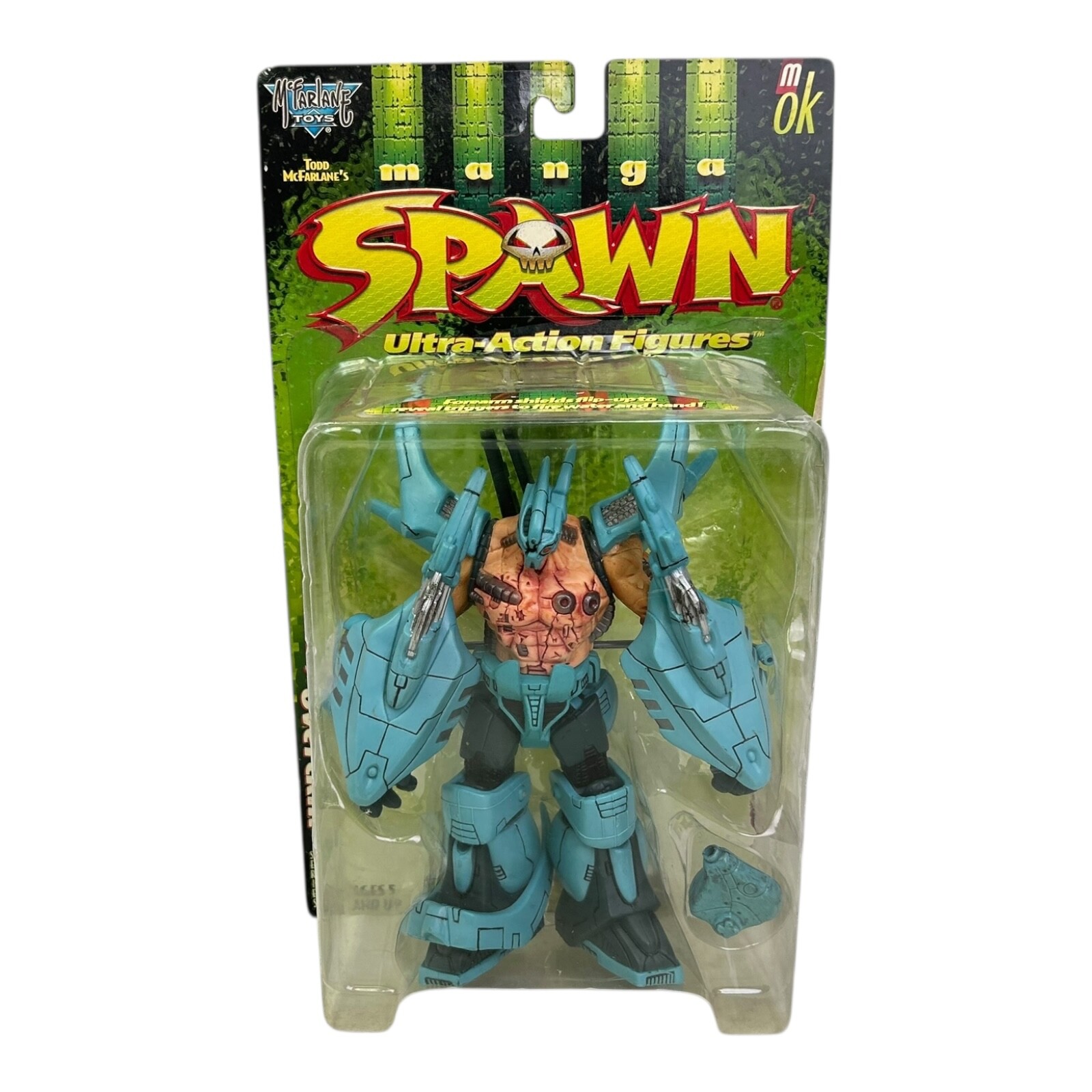 Spawn Manga Overtkill Action Figure 1998 McFarlane Toys Sigillato Nuovo