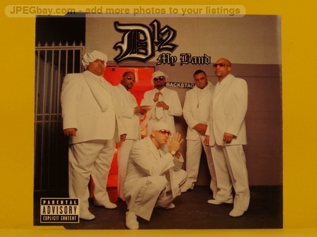 D12 MY BAND (L82) 3 Track CD Single plus Picture Sleeve SHADY / INTERSCOPE