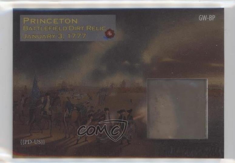 2022 Historic Auto The Washington Chronicles Battlefield Dirt Relics /560 0bt4