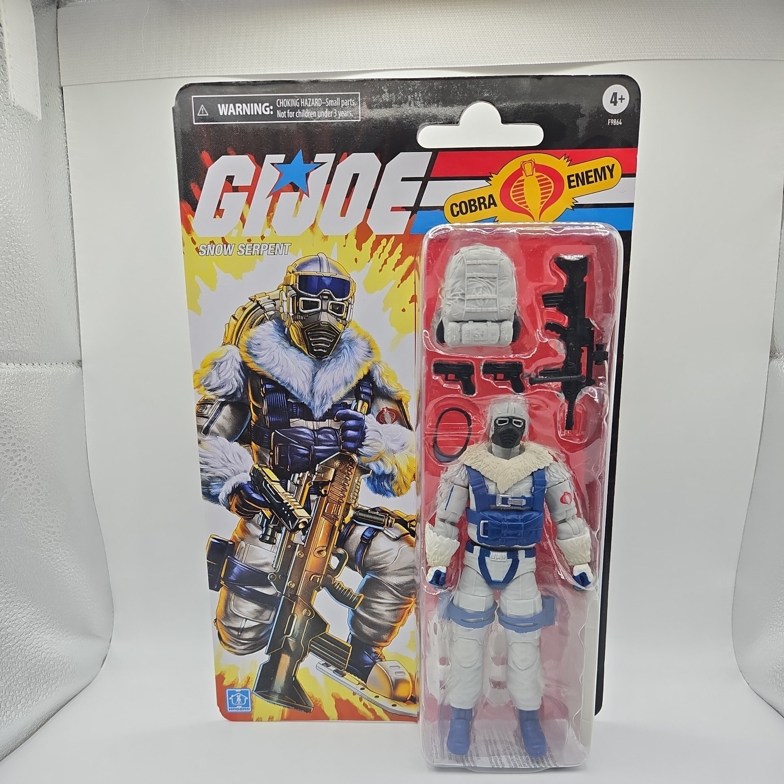 Hasbro G.I. Joe 6" Classified - Retro Cobra Snow Serpent nuovo con scatola - Modellino nuovo