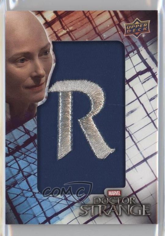 2016 Upper Deck Marvel Doctor Strange Lettermen Tilda Swinton #LPTS-6 Patch he7