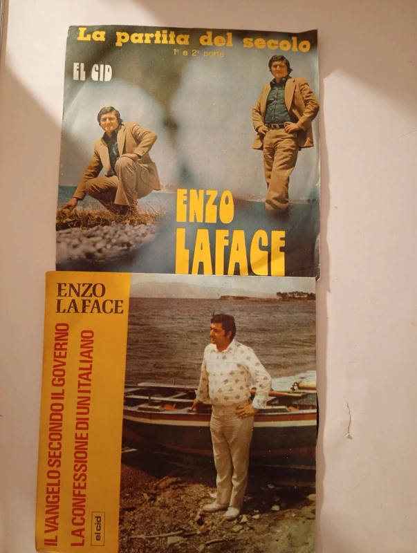 Dischi vinile 45 giri Enzo laface