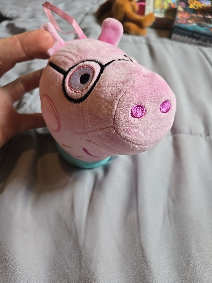 Peppa Pig Daddy Pig Plush Miraball Series