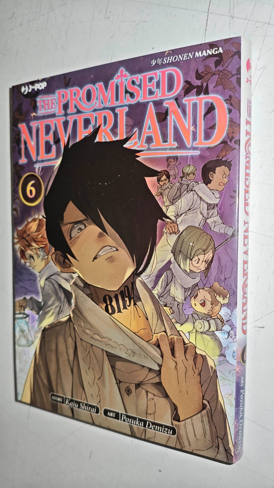 THE PROMISED NEVERLAND #  6 - KAIU SHIRAI-POSUKA DEMIZU - JPOP MANGA - MNX2