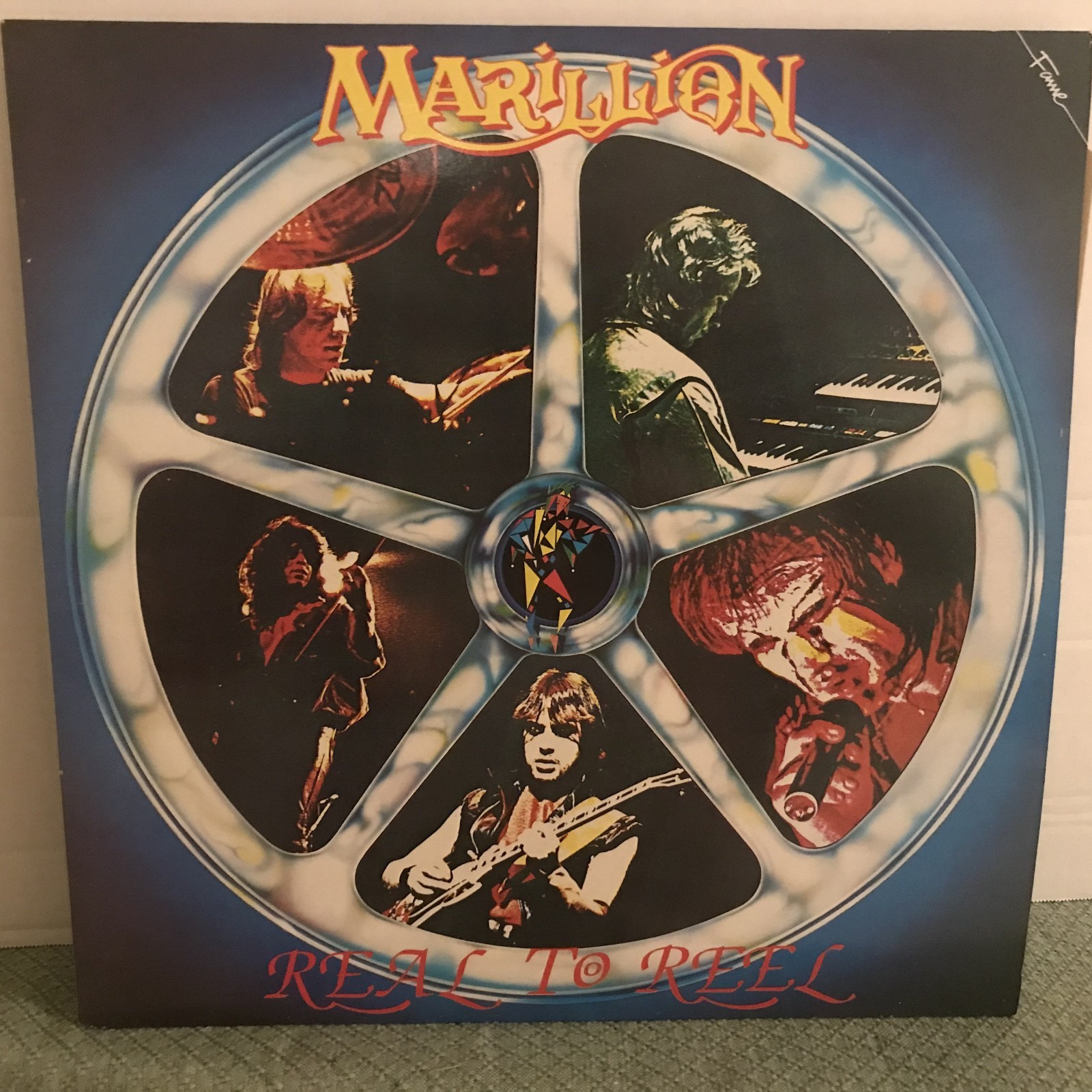 Marillion " Real To Reel " 12” Vinyl Lp Fame+ Inner Sleeve FA4131421 - 1984
