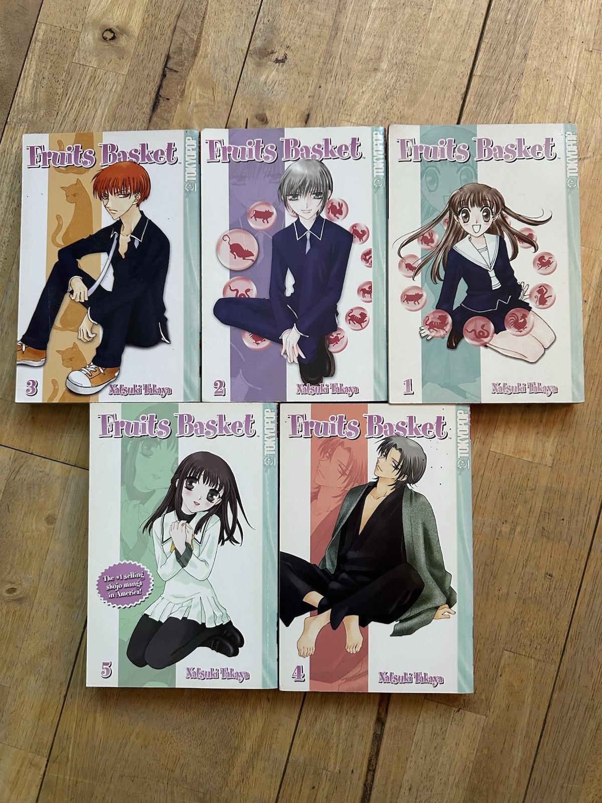 Fruits Basket Manga 1-5 Original 