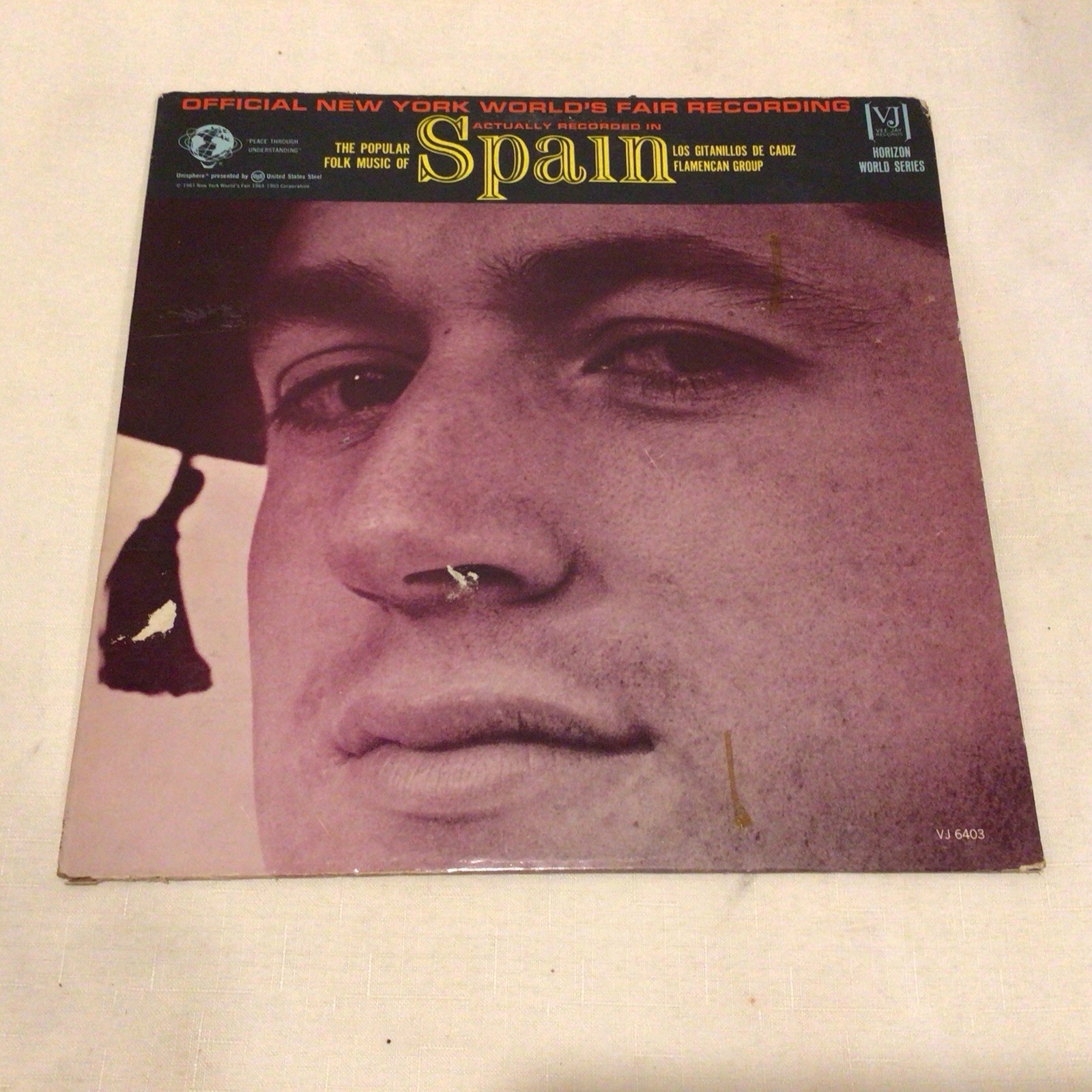 The Popular Folk Music Of Spain Los Gitanillos De Cadiz Flamencan Group Lp