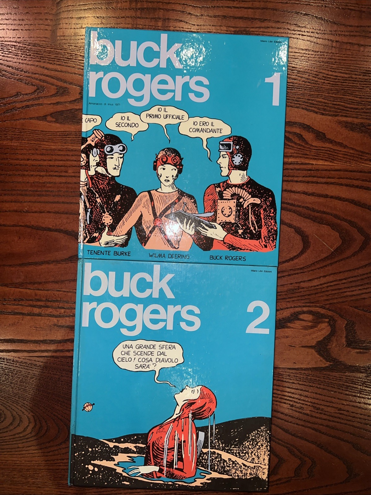 Buck Rogers Volumi 1 E 2 Milano Libri Edizioni 1971