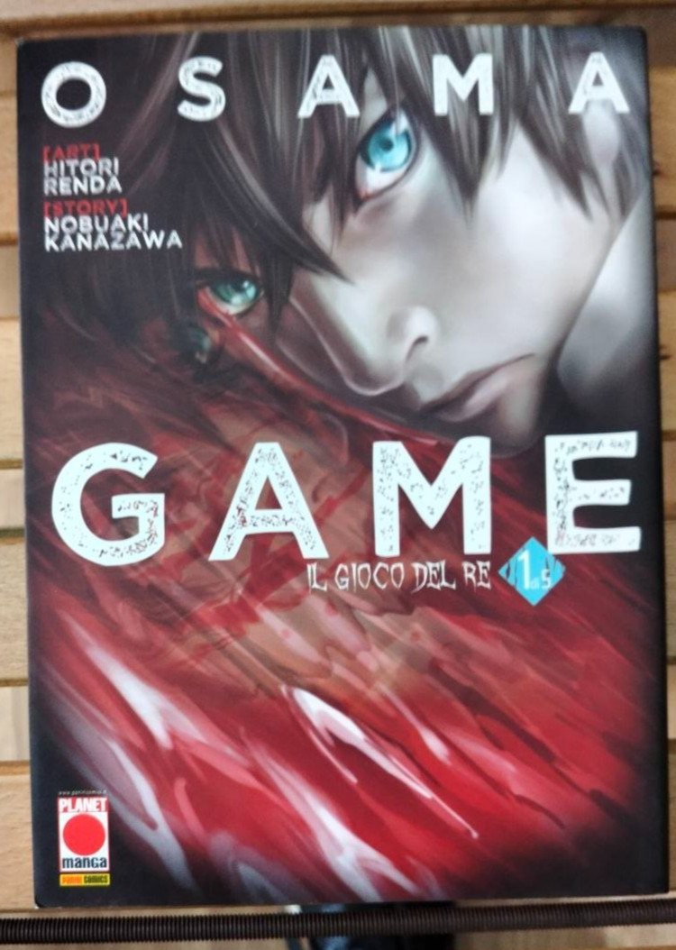 OSAMA GAME 1 IL GIOCO DEL RE - PANINI PLANET MANGA / PANINI COMICS