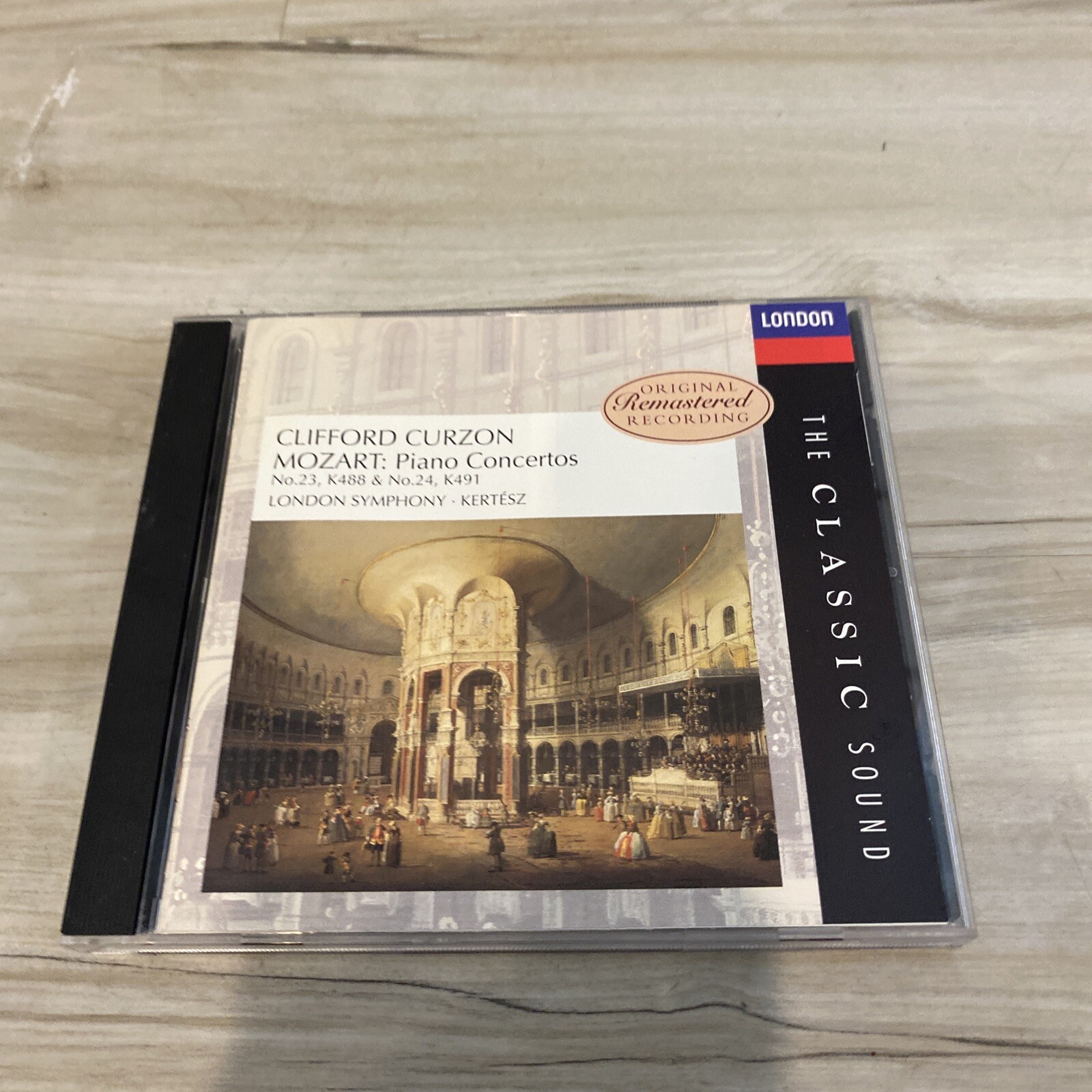 Mozart, Piano Concertos 23 & 24 – Clifford Curzon – London Classic Sound CD VG