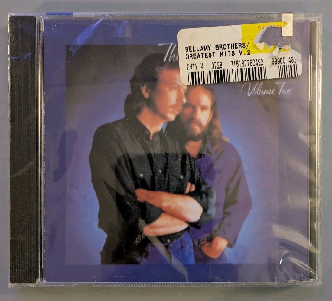 The Bellamy Brothers Greatest Hits Volume Two CD 1995 Curb D2-77804 Factory Seal