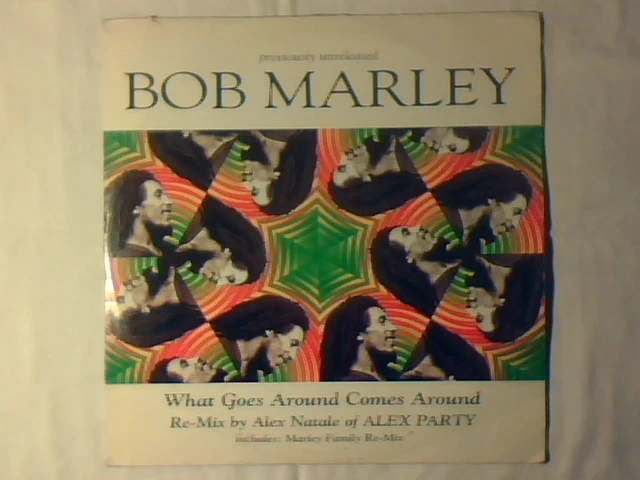 Bob Marley What goes around comes around 12" Italy Alex Party