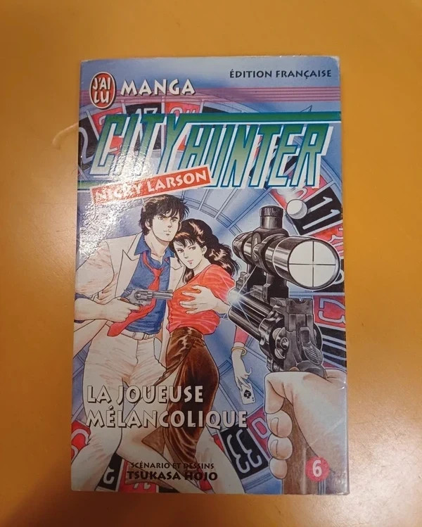 Manga City Hunter - Nicky Larson - Volume 6 - La joueuse mélancolique - Edition J'ai lu
