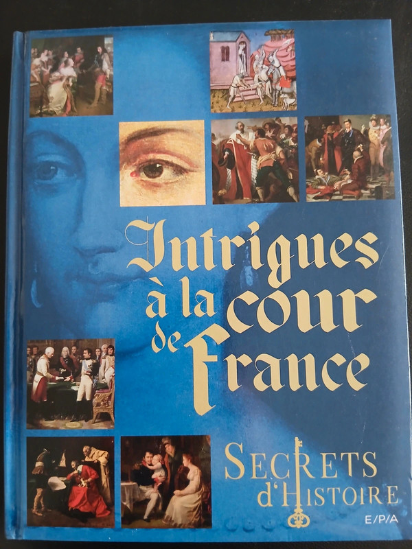 Livre intrigues a la cour de france