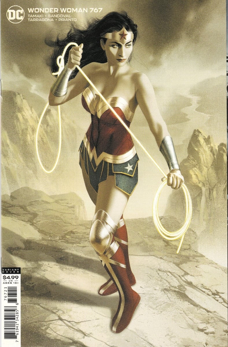 WONDER WOMAN #767 (2016) TAMAKI / SANDOVAL ~ VARIANTE MIDDLETON ~ NON LETTO NM