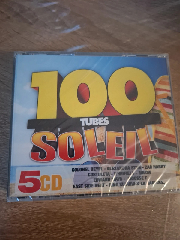 5 cd neuf 100 tubes soleil colonel reyel alexandra stan zac harry costuleta milow