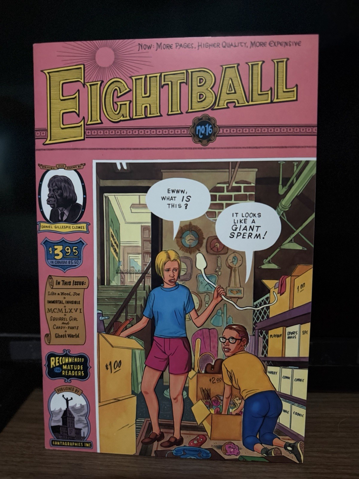 Eightball n. 16, VF/NM, 1° stampa. Daniel Clowes. Fantgraphics