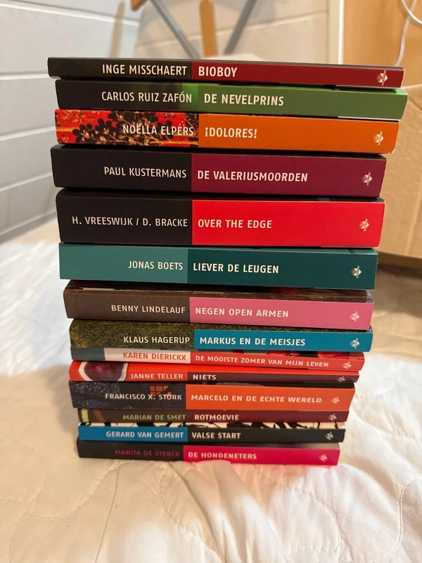 Stapel jeugdboeken