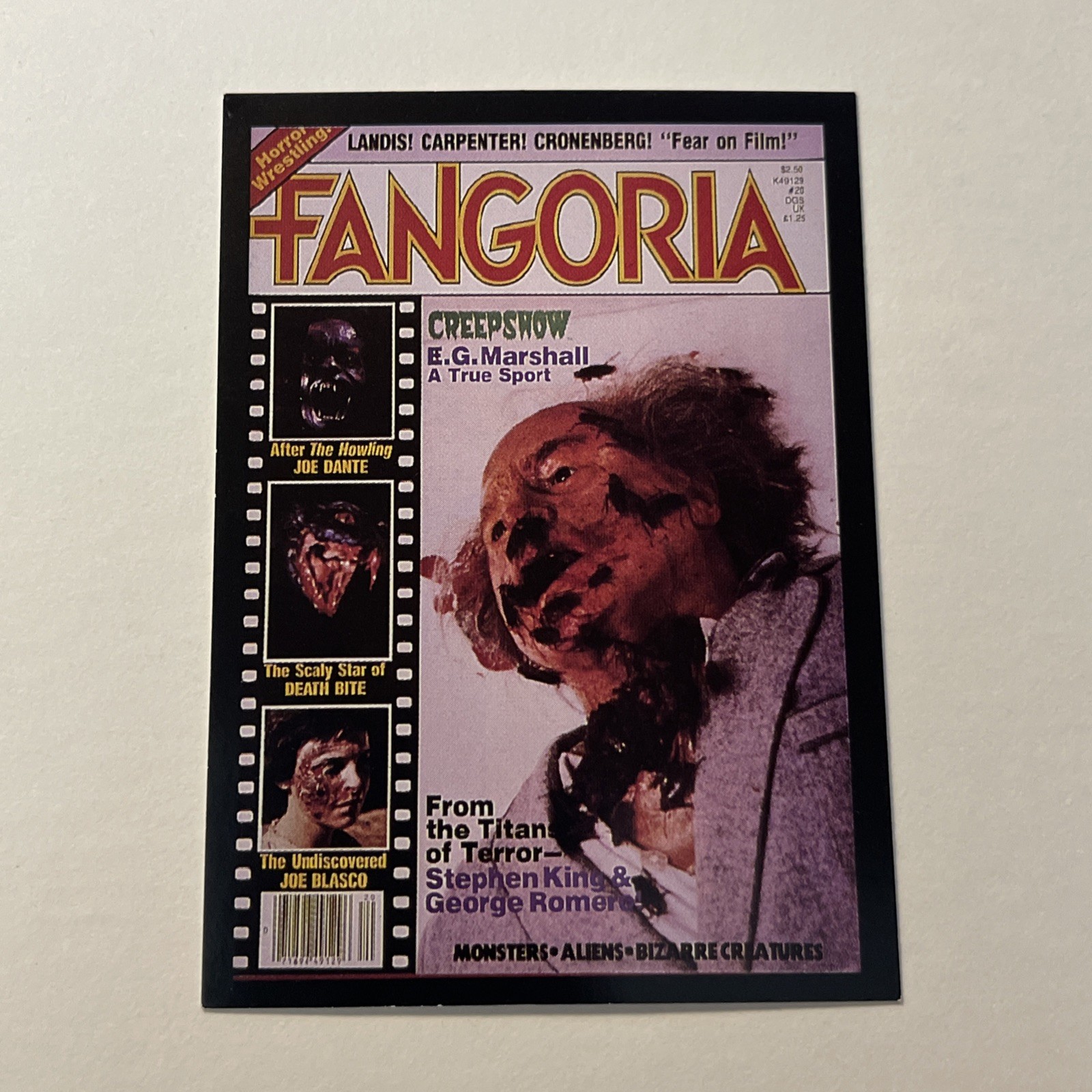 1992 Comic Images Fangoria Starlog - Surprise Ending Creepshow Card #54