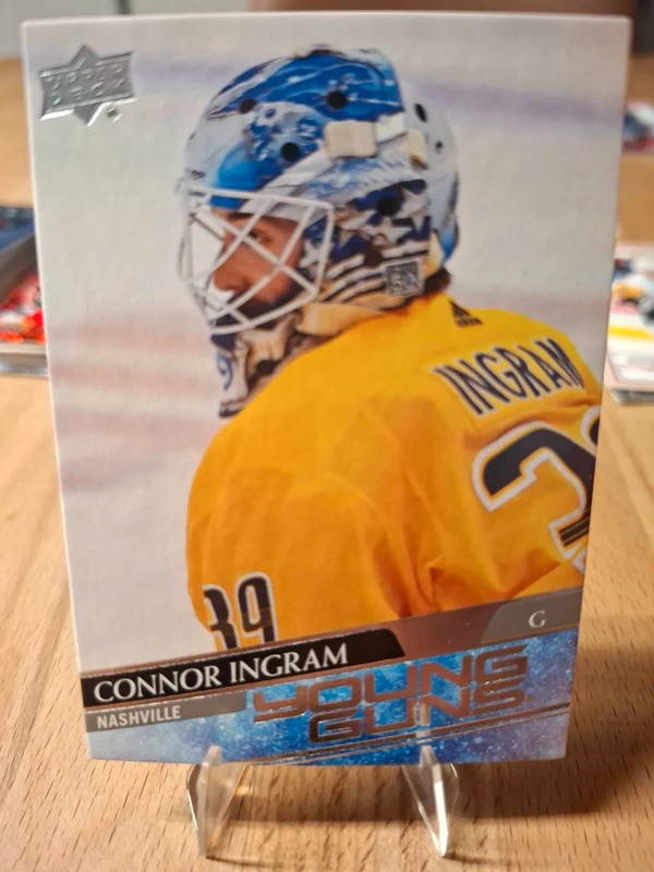 2020-21 Upper Deck Connor Ingram Young Guns Rookie RC #223 Predators