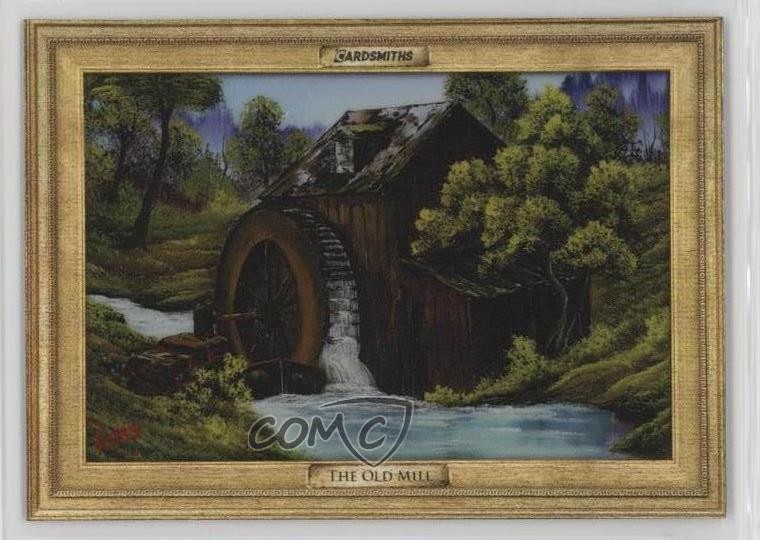 2023 Cardsmiths Bob Ross Rainbow Holofoil The Old Mill #22 0f7h