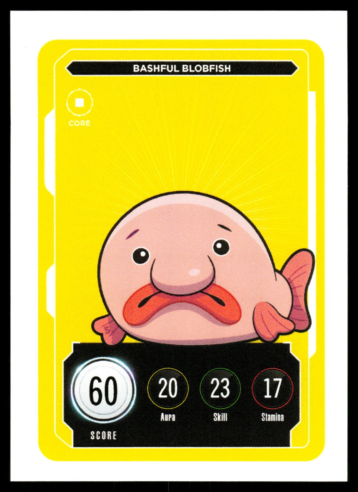 Bashful Blobfish VeeFriends 2022 Series 2 TCG Compete & Collect zerocool