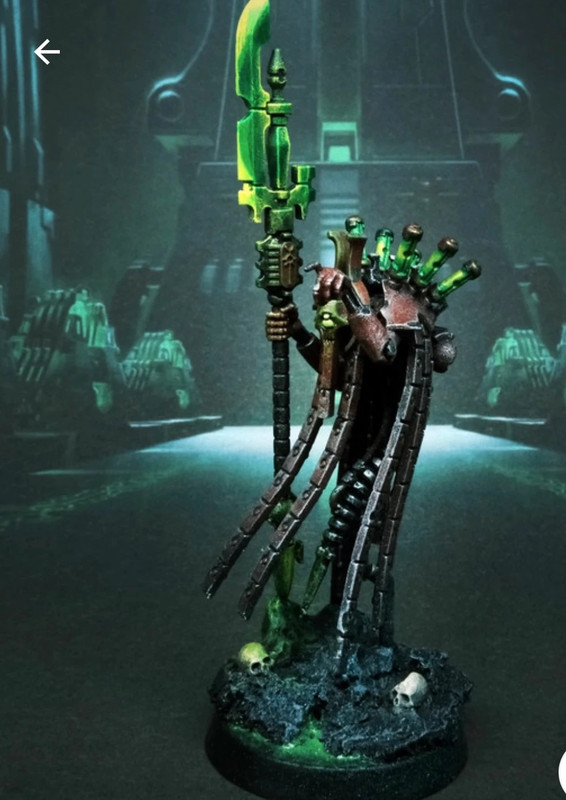Plasmancer kryptek necron Warhammer 40K