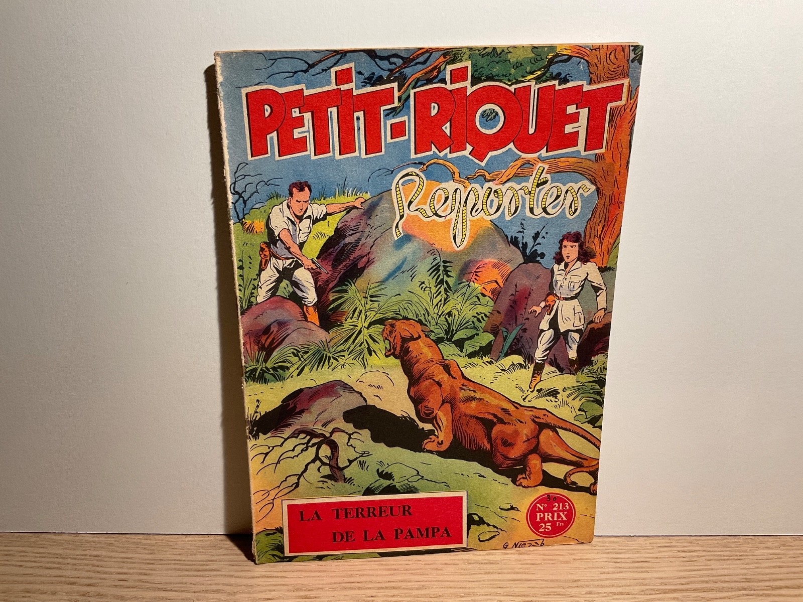 PETIT-RIQUET reporter n°213 NIEZAB. Récit complet 1956