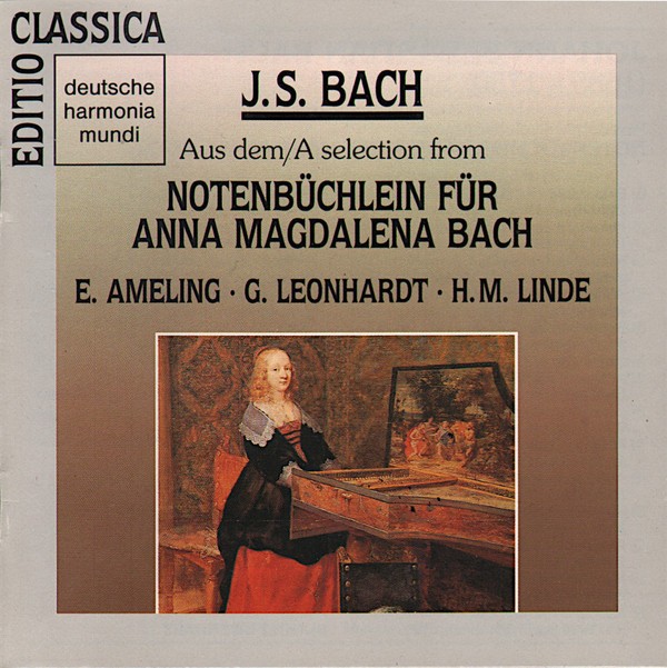 Johann Sebastian Bach – Elly Ameling • Gustav Leonhardt • Hans-Martin Lind