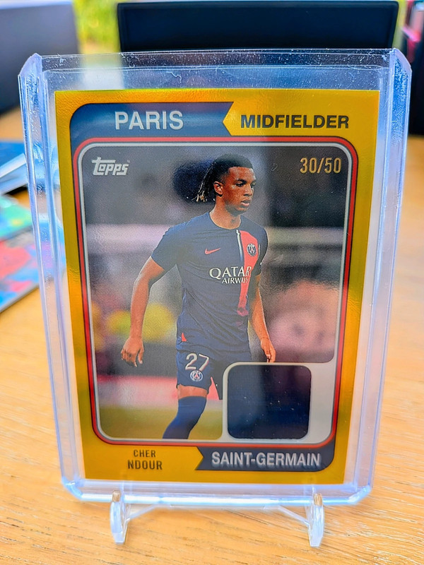 Topps PSG Ndour Patch /50