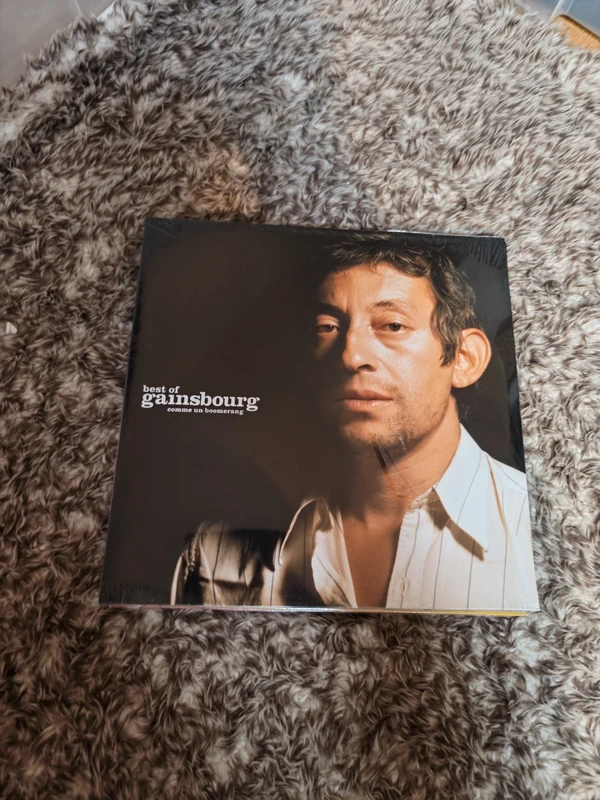 Vinyle serge Gainsbourg comme un boomerang best of