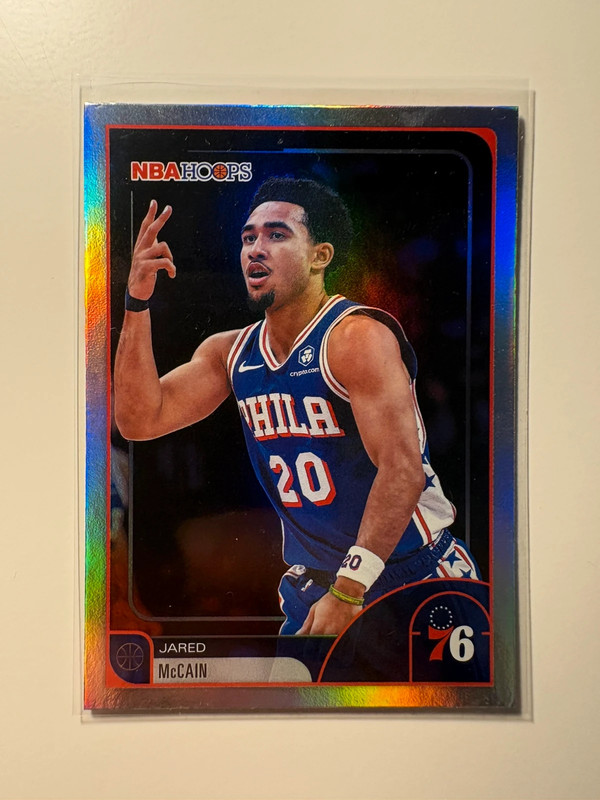 Jared McCain #197 – NBA Hoops Basketball 2025-26 – Philadelphia 76ers
