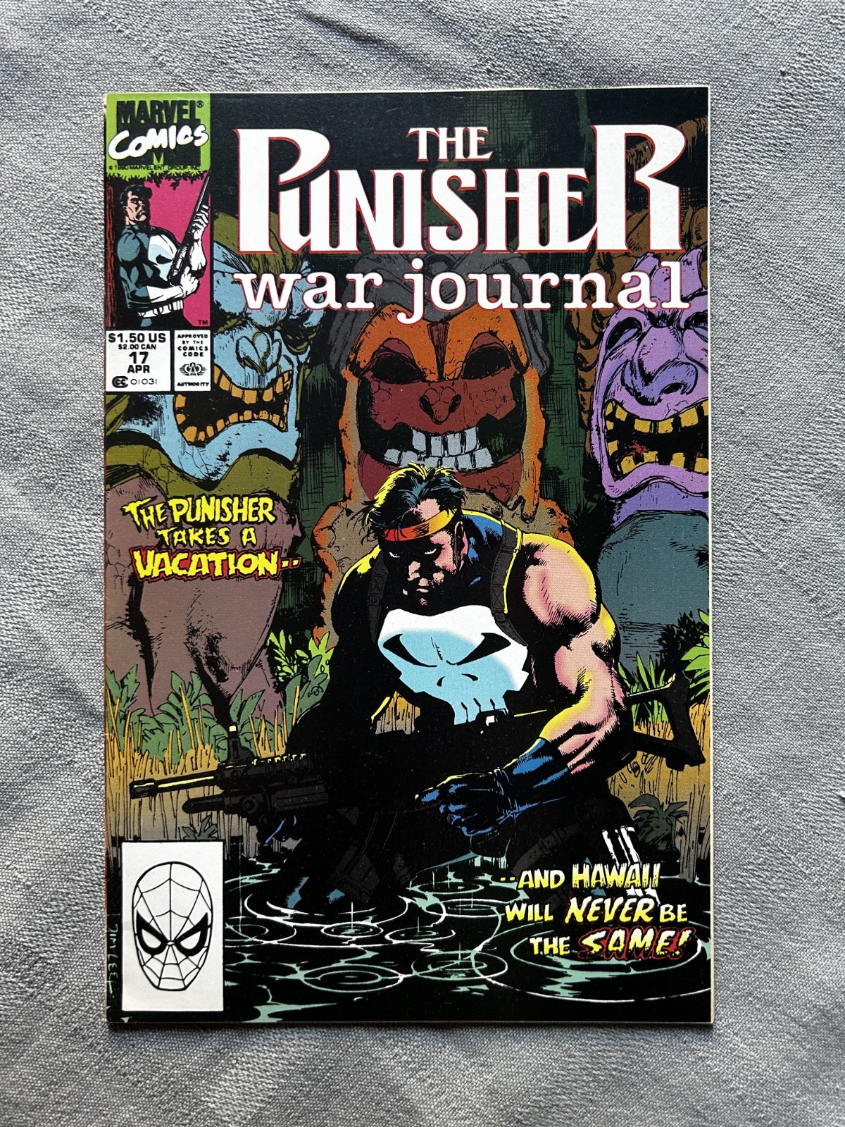 PUNISHER : WAR JOURNAL VOLUME 1 N°17 VO EN TRÈS BON ÉTAT / VERY GOOD