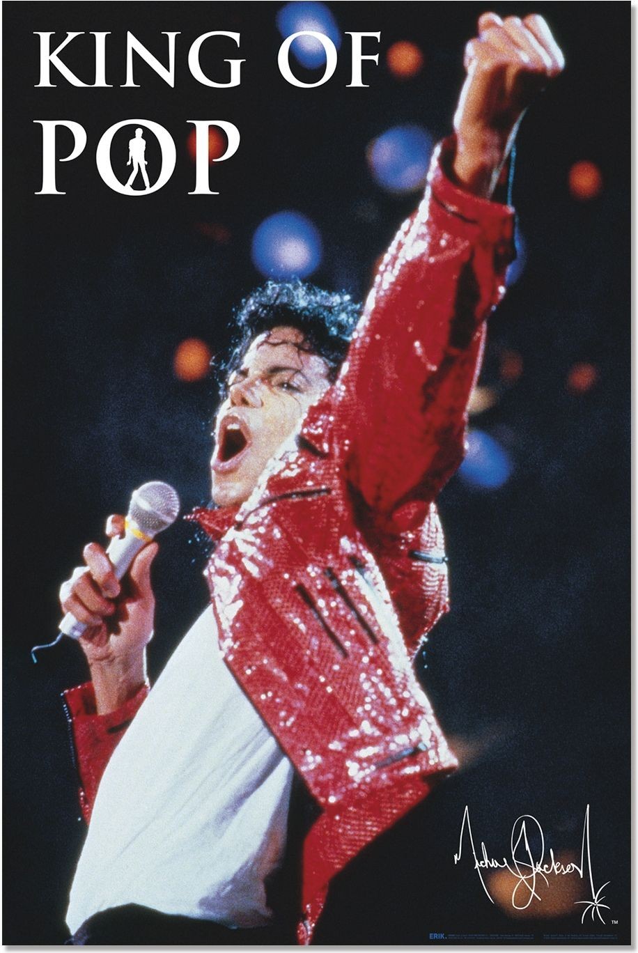 Merchandising Poster Michael Jackson King Of Pop