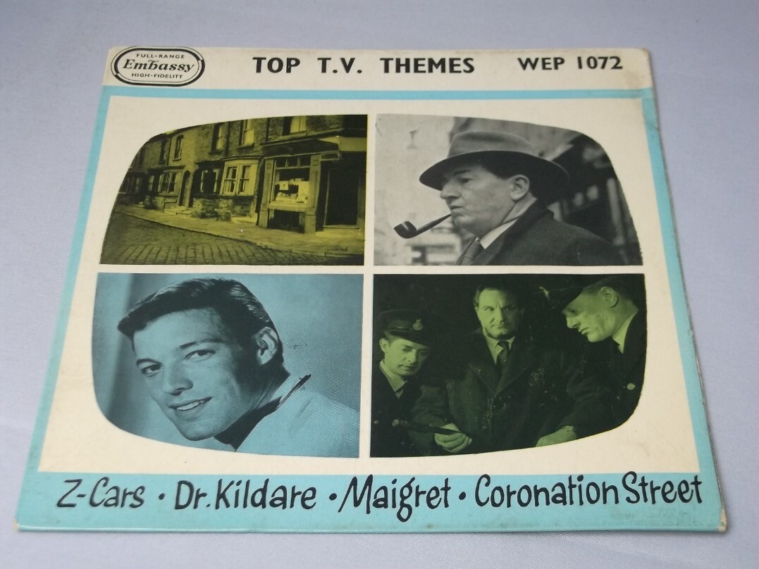 Top TV Themes: Z Cars, Coronation St etc   UK  1962  7"