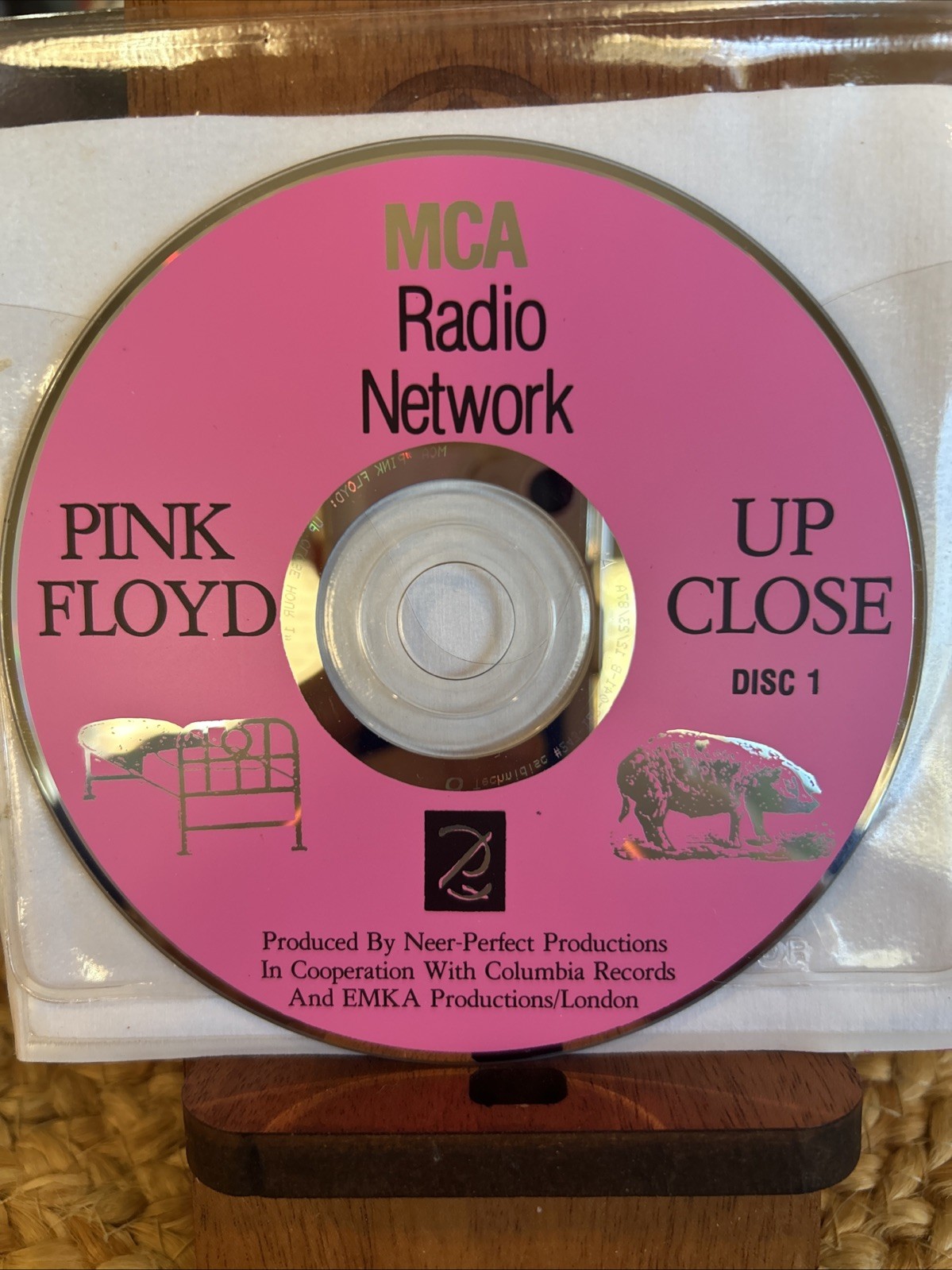 Pink Floyd MCA Radio Network Up Close 1988 2-CD Radio Show No Cue Sheet