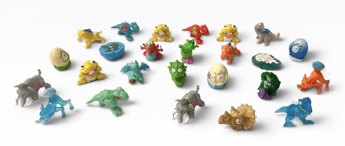 25 Zuru Smashers Dino Isola dell'Era Glaciale Sorpresa Alcuni Duplicati