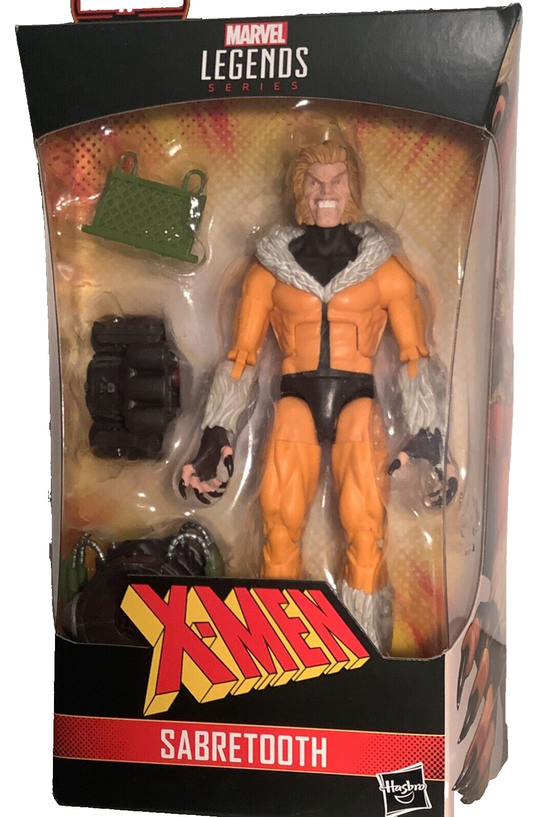 Hasbro Marvel Legends X-Men Sabretooth 6'' Figure (F3693) Factory Sealed - Mint!