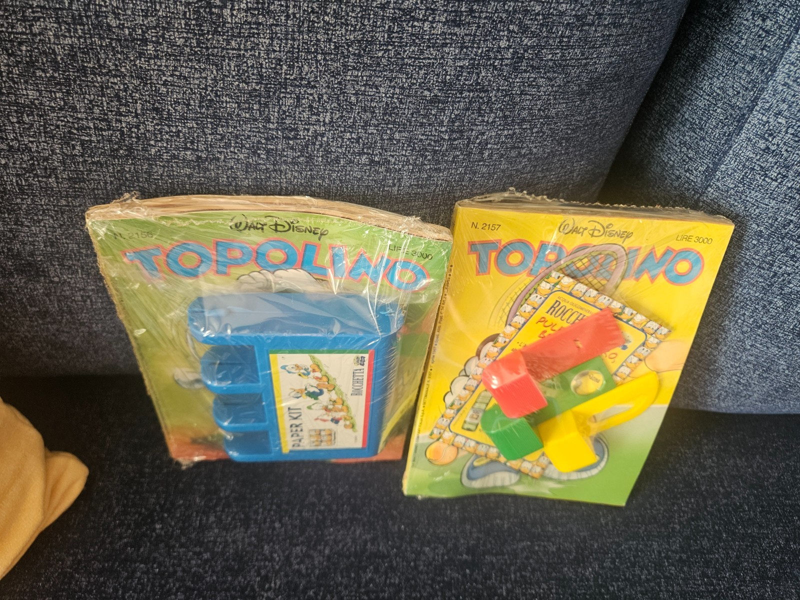 TOPOLINO N 2156-57 CON PAPERSERA E KIT PAPER COMPLETO