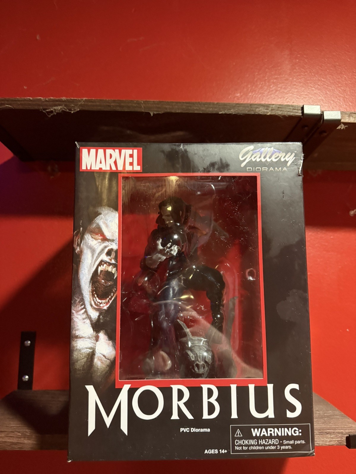 Marvel Morbius PVC Galleria Diorama Espositore Sigillato 