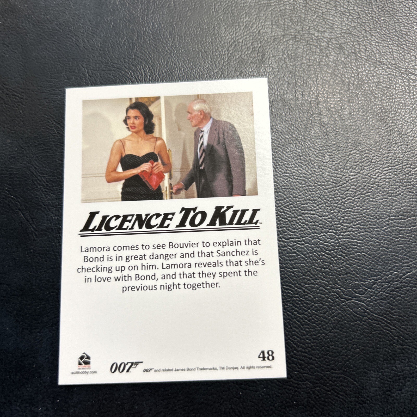 Jb19 James Bond 007 2016 Classics License To Kill #48 Lupe Lamora Pam Bouvier