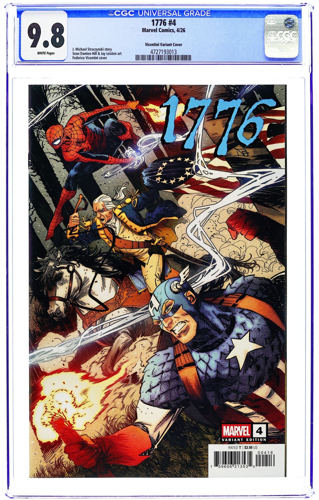 1776 #4D CGC 9.8 2026 4727193013