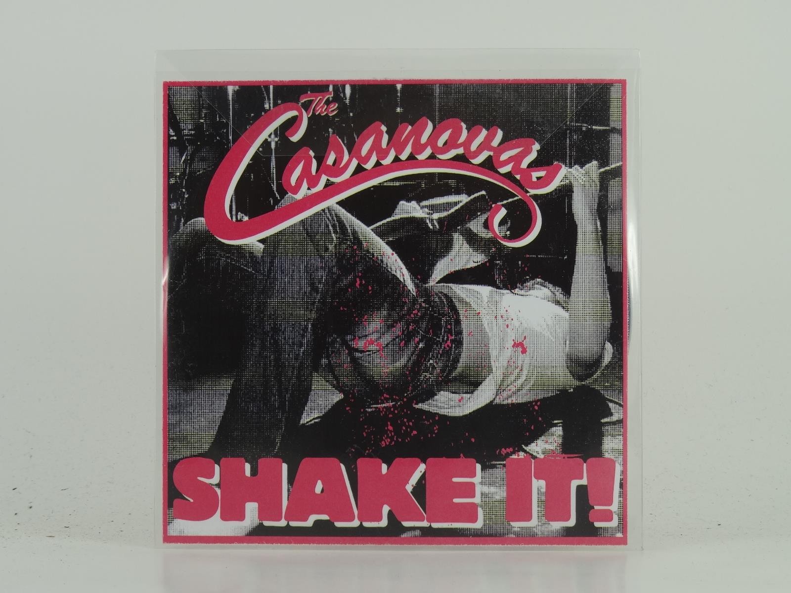 THE CASANOVAS SHAKE IT! (D41) 2 Track CD Single plus Picture Sleeve HELL SOUND