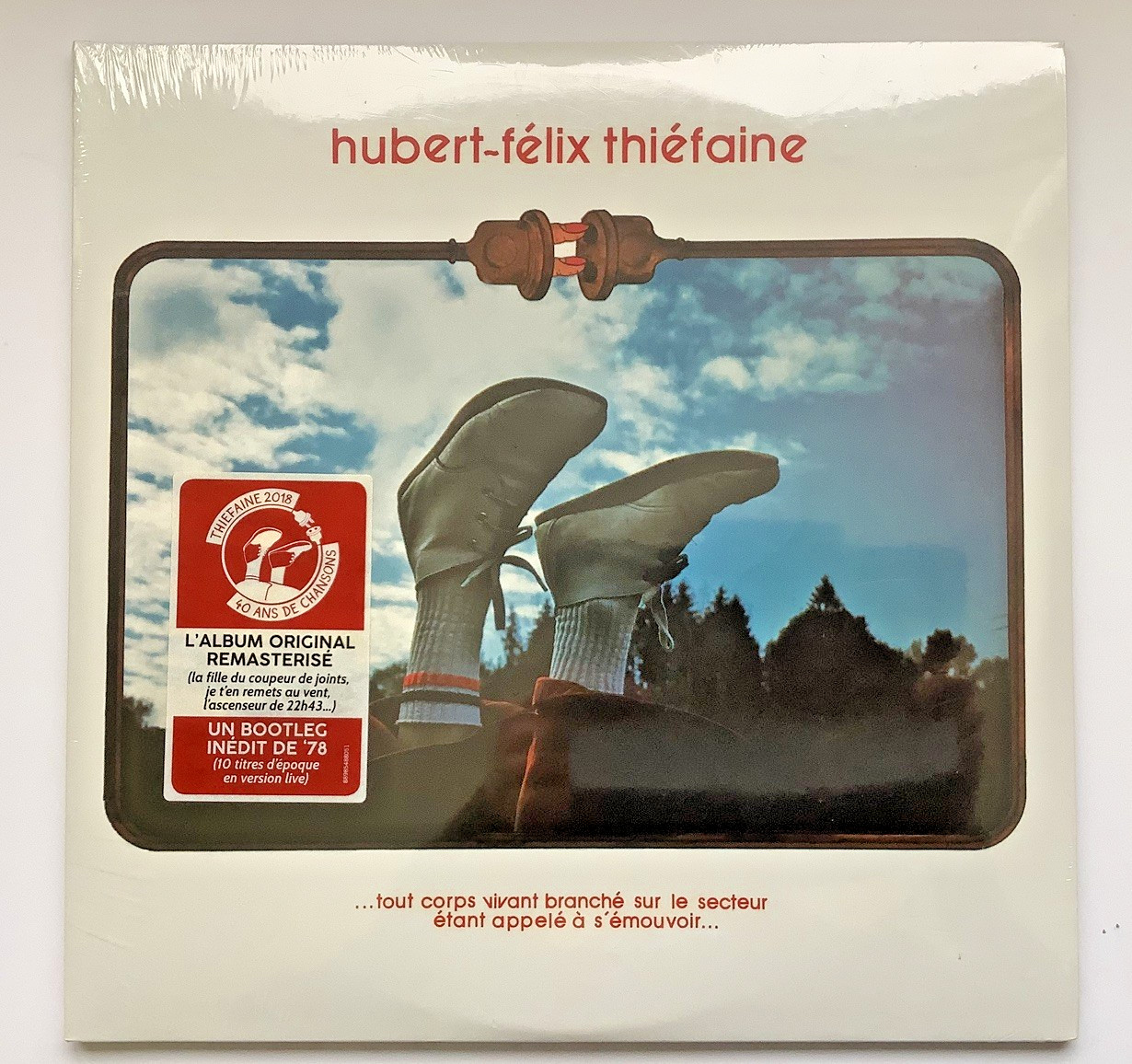 HUBERT FELIX THIEFAINE Tout Corps Vivant Branché Sur Le Secteur 2xLP 2018 SEALED